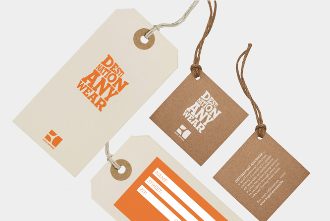 Minimalist designed hang tags Minimalist designed hang tags