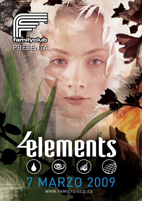 Nightclub Flyer Sample 20 Night Club Flyer - Four Elements, Family Club Disco