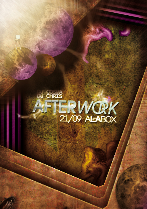 Nightclub Flyer Sample 07 Night Club Flyer - After Work: Box Nightclub