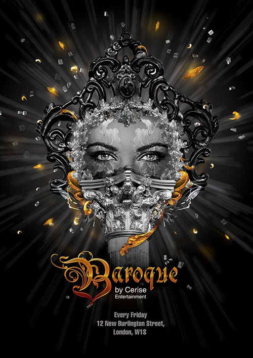 Nightclub Flyer Sample 52 Night Club Flyer - Baroque