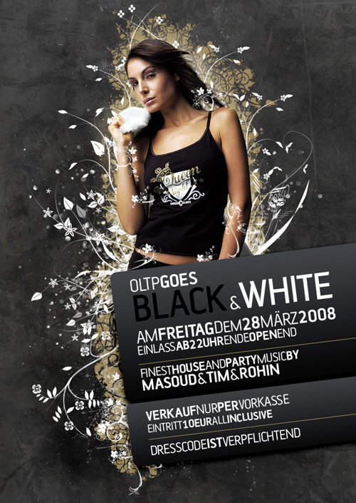 Nightclub Flyer Sample 18 Night Club Flyer - Finest House and Party Music