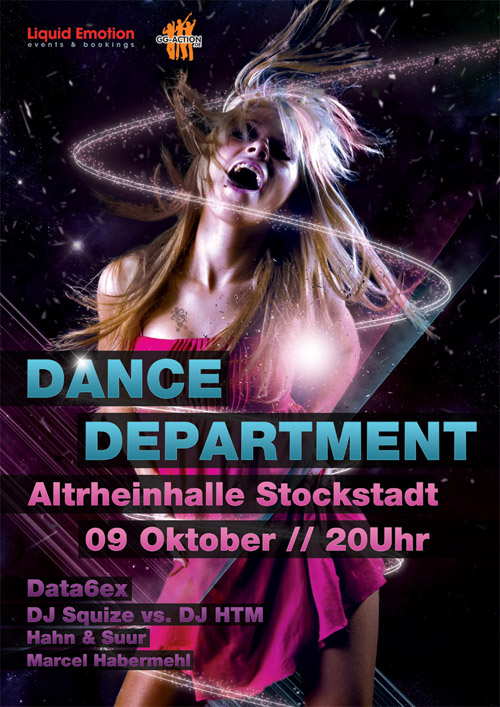 Nightclub Flyer Sample 05 Night Club Flyer - Dance Department Party Community