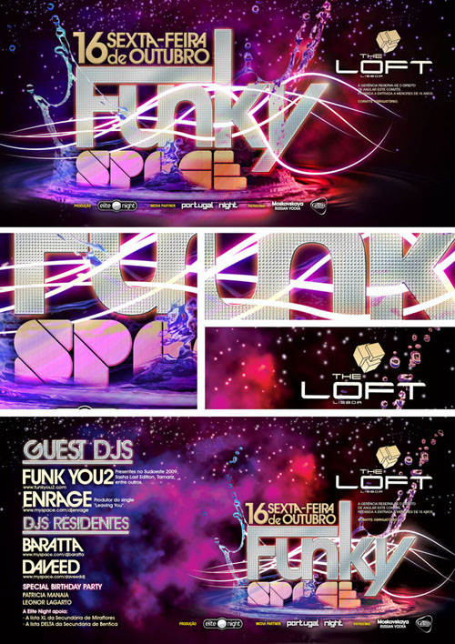 Nightclub Flyer Sample 71 Night Club Flyer - Funky