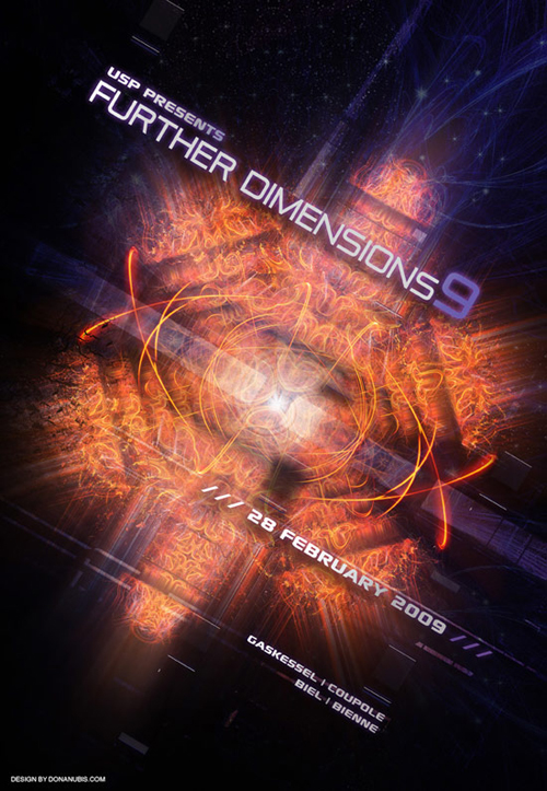 Nightclub Flyer Sample 56 Night Club Flyer - Further Dimensions 9