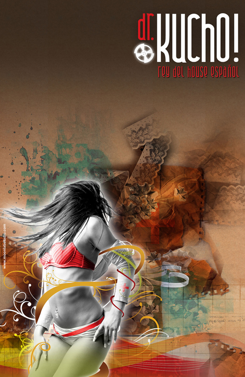 Nightclub Flyer Sample 02 Night Club Flyer - Spanish Fiesta House Promotion