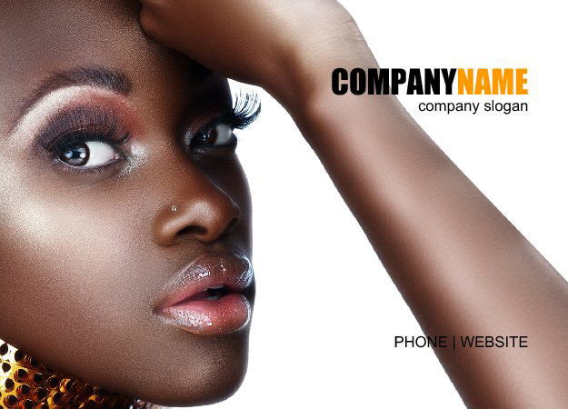 Custom Postcard Design for Cosmetics Services 4