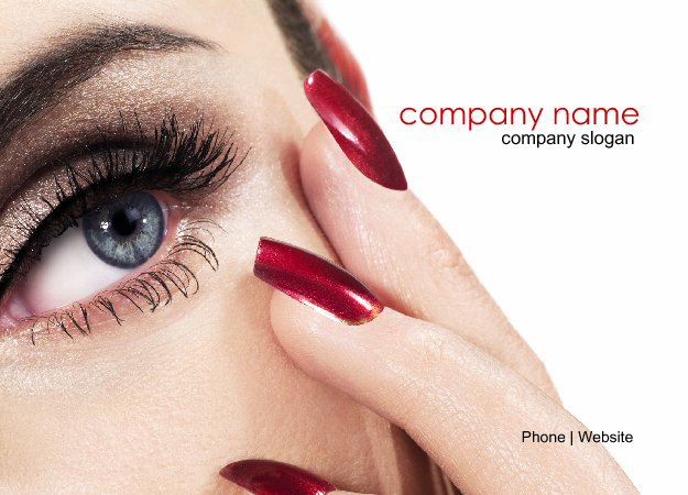 Custom Postcard Design for Cosmetics Services 6