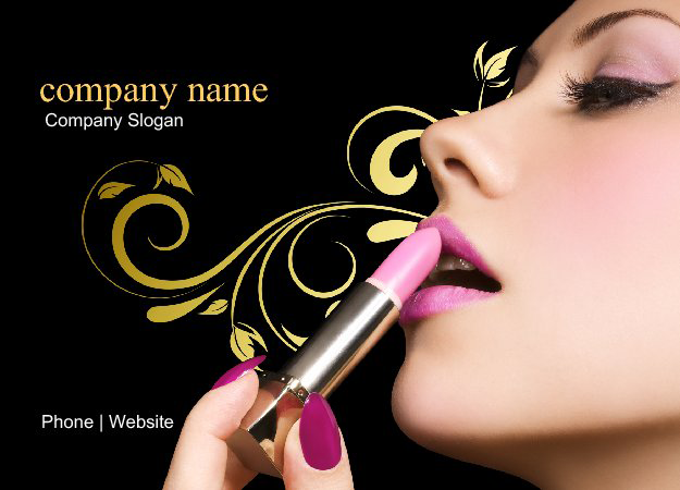 Custom Postcard Design for Cosmetics Services 8