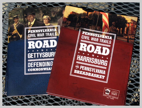 city travel brochure 04 Travel Brochure Examples - Gettysburg, Harrisburg