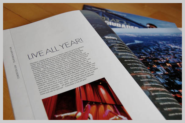 city travel brochure 07 Travel Brochure Examples - A Tale of 2 Cities