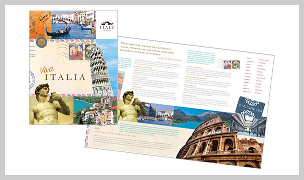 city travel brochure 13 Travel Brochure Examples - Italy