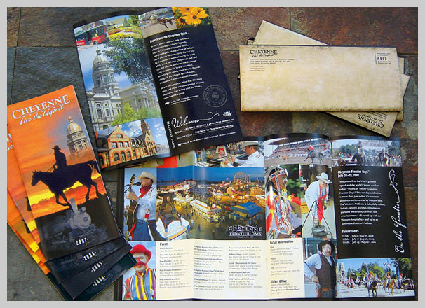 city travel brochure 15 Travel Brochure Examples - Cheyenne