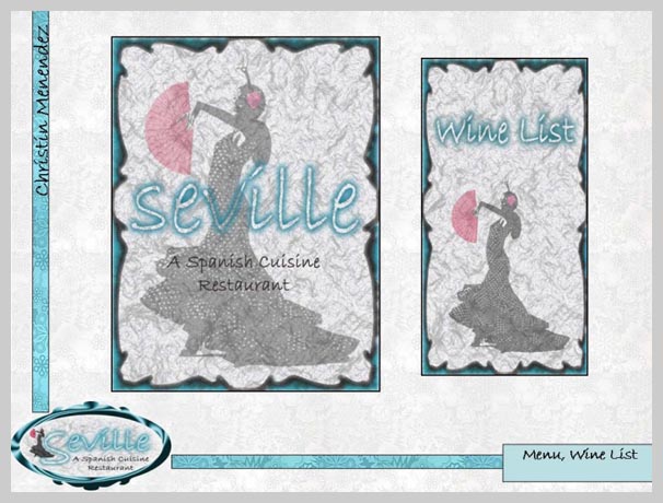 wine menu design 17 Wine Menu Design - Seville
