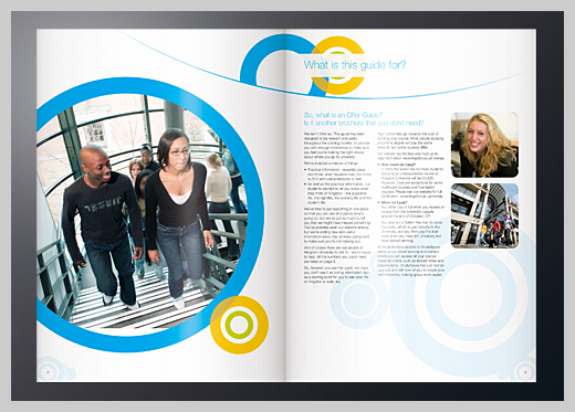 college brochure design 05 College Brochure Design - Kingston University