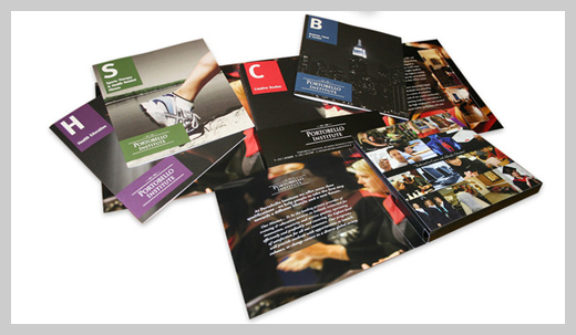college brochure design 13 College Brochure Design - POrtobello Institute Brochure Pack