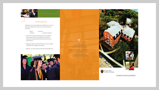 college brochure design 16 College Brochure Design - Career Development Brochure