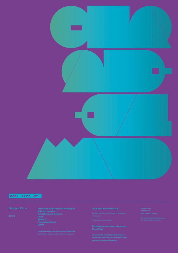 poster design inspiration 21 Poster Design Inspiration - Type Shotgun 2