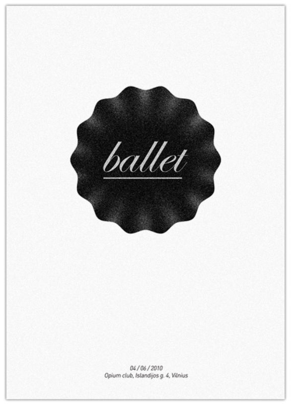poster design inspiration 29 Poster Design Inspiration - Ballet