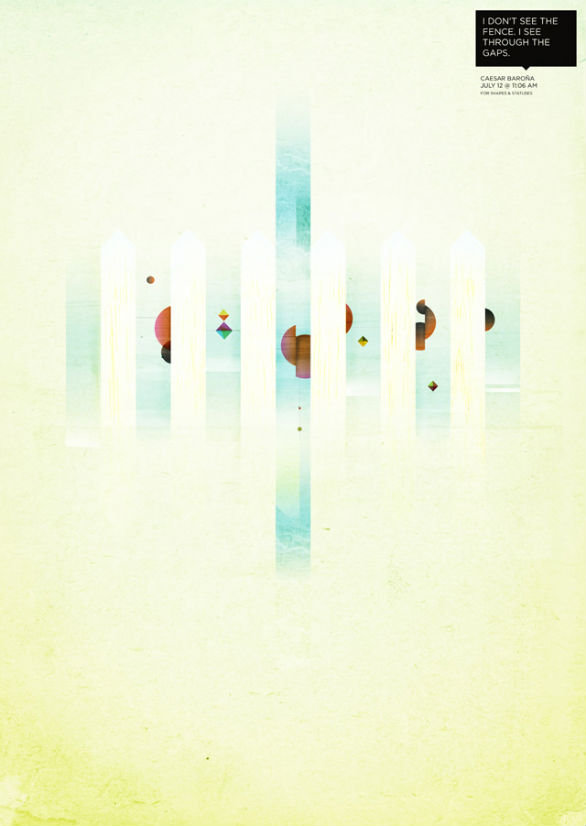 poster design inspiration 38 Poster Design Inspiration - The Fence