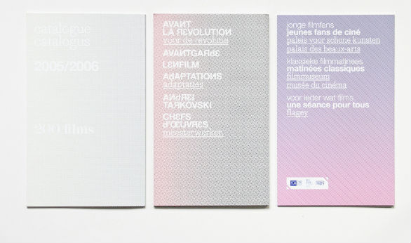 event brochure design examples 13 Event Brochure Design Examples - Musée du cinéma