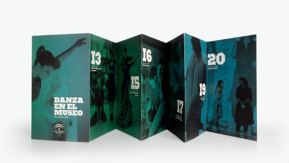 event brochure design examples 25 Event Brochure Design Examples - Danza en el Museo