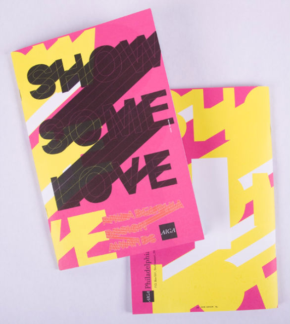 promotional booklet designs 26 Promotional Booklet Designs - AIGA Philadelphia Awards