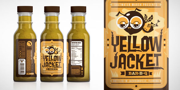 food label design 06 Food Label Design - Yellow Jacket
