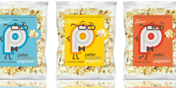 food label design 07 Food Label Design - Peter Popples Popcorn
