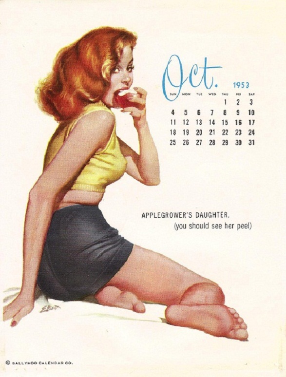 Pin-Up Girl Calendar 08 Pin-Up Girl Calendar - Apple Grower's Daughter