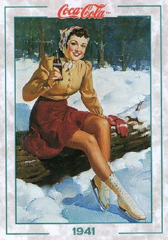 Pin-Up Girl Calendar 10 Pin-Up Girl Calendar - Coke Girl 1941