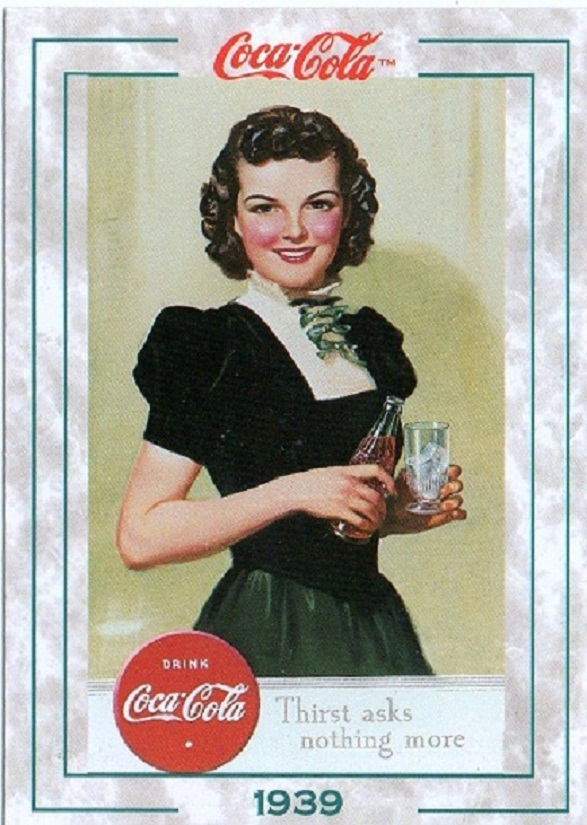 Pin-Up Girl Calendar 11 Pin-Up Girl Calendar - Coke Girl 1939