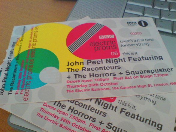 custom ticket invitations 02 Custom Ticket invitations - BBC Proms