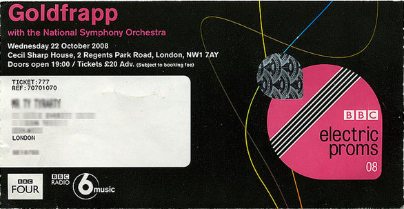 custom ticket invitations 08 Custom Ticket Invitations - BBC Proms 2