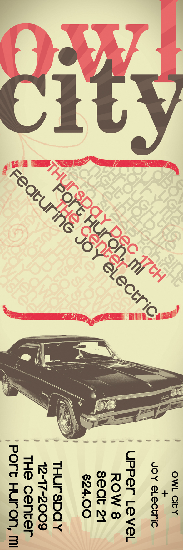 custom ticket invitations 09 Custom Ticket Invitations - Car