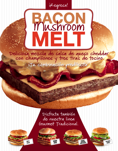 Fast Food Poster Designs Wendys 10 fast-food-poster-designs-10