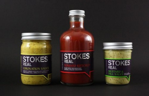 Basic sauce labels Stokes Sauces Jar Labels