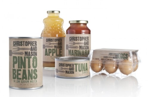 Matte basic labels Mason Jar Label