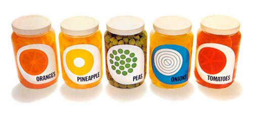 Super basic labels Vintage concept jar label