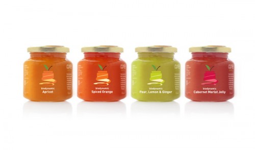 Small jar labels high Vale Core preserves example label