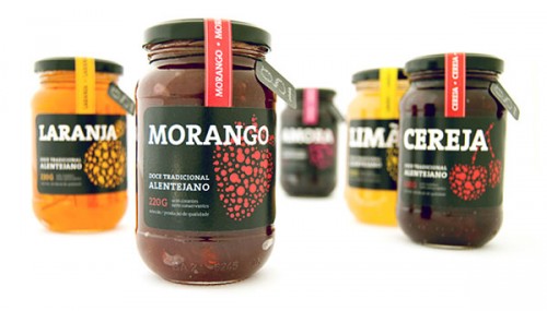 Labels for fruits you never heard of. jam jar labelling