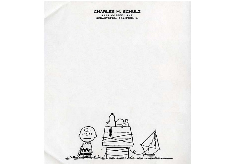 Personal Letterhead - Charles Schulz