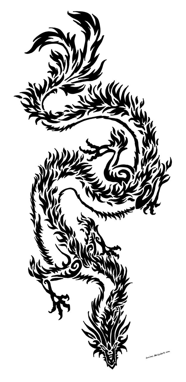 Tribal Dragon 01 Tribal-Dragon-01