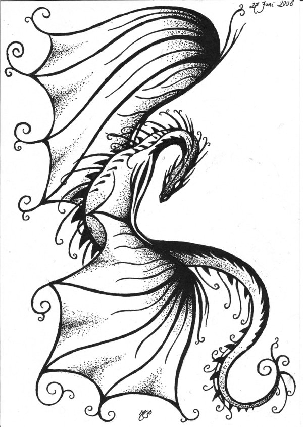 Tribal Dragon 02 Tribal-Dragon-02
