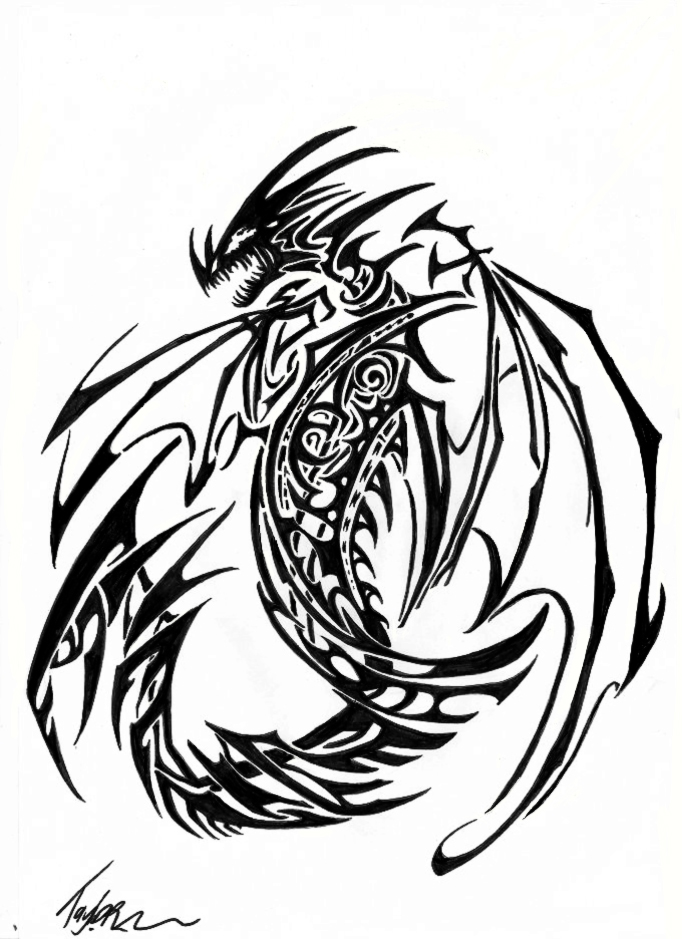 Tribal Dragon 06 Tribal-Dragon-06