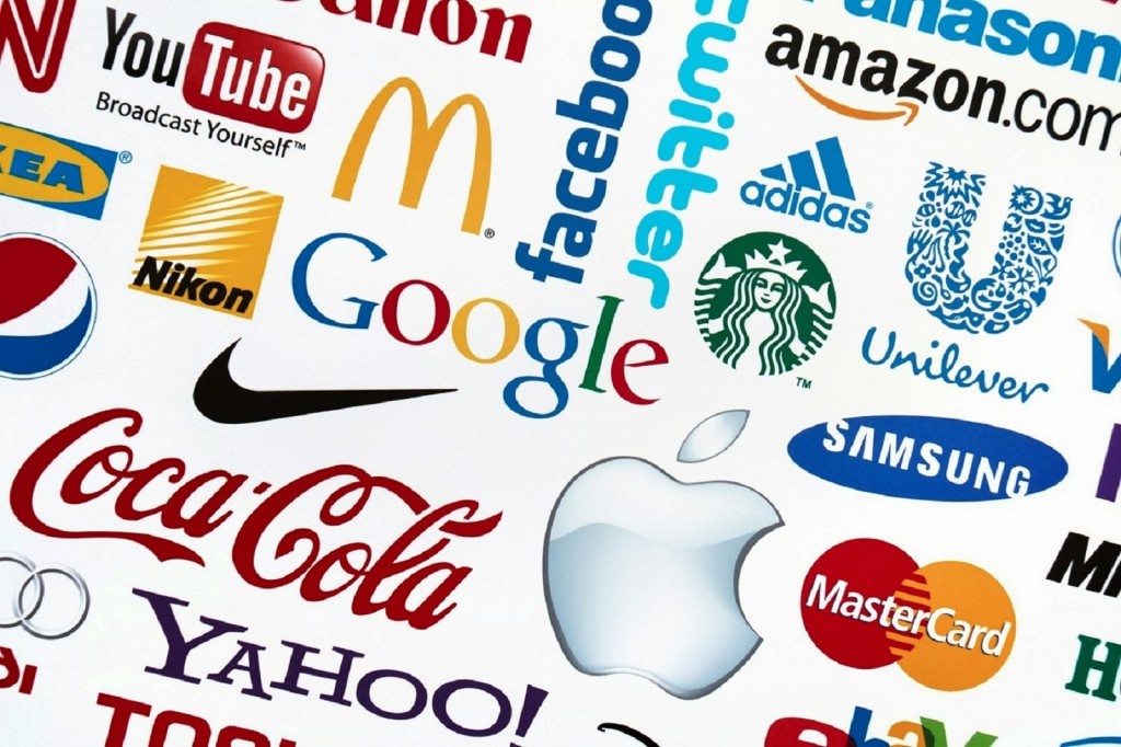 Well-considered negative space design features prominently in the logos of nearly all major brands. global brands negative space design