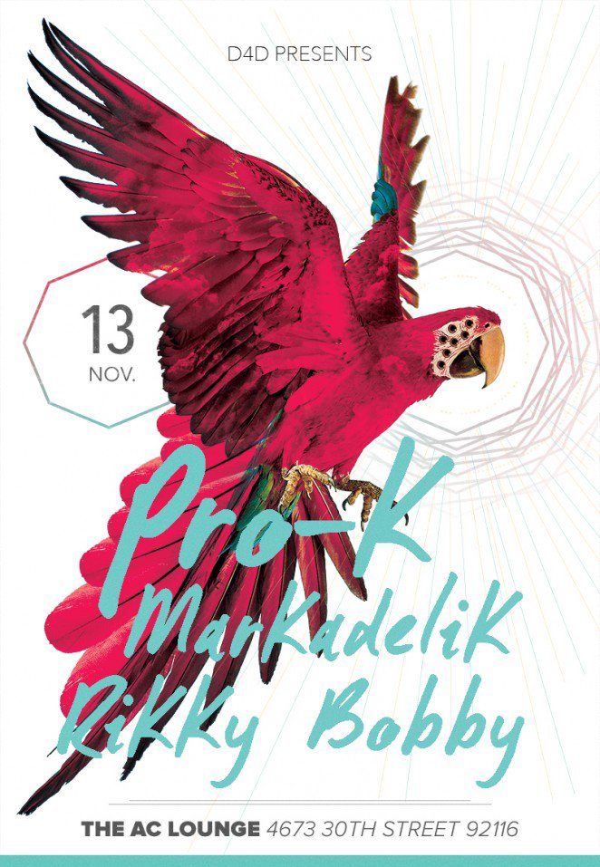 Joshua Benedikt Joshua Benedikt club flyer