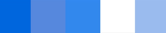 Blue blue shades