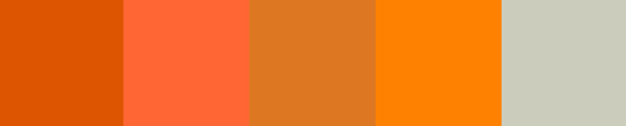 Orange orange shades