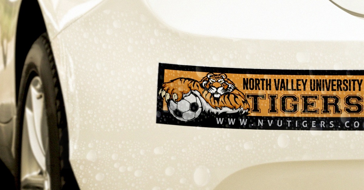 waterproof car outdoor stickers