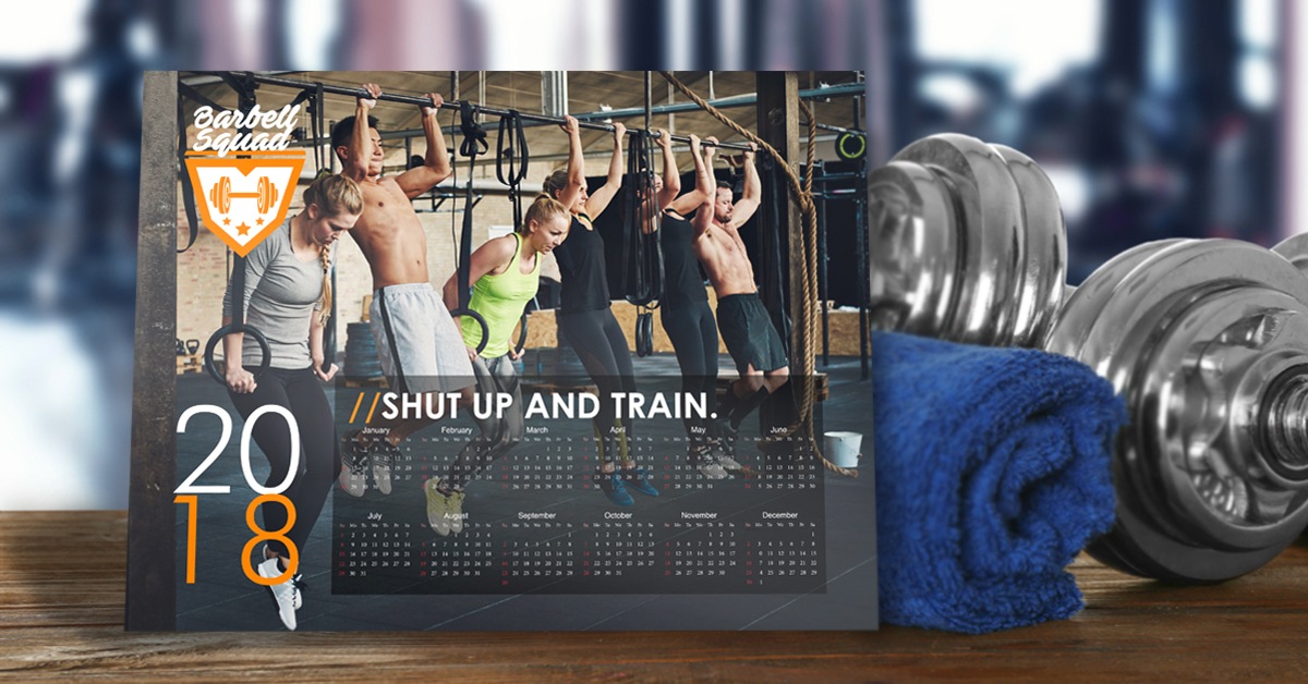 The motivation these calendars provide can be as important as nutrition. Motivational calendars